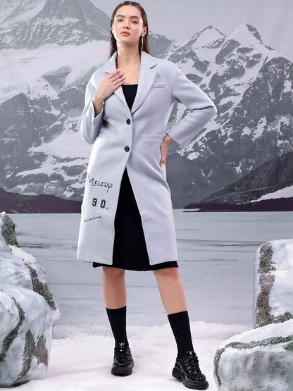 NOWI Notched Lapel Single-Breasted Casual Blazers