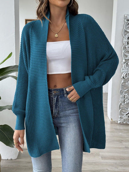Women Ribbed Cardigan