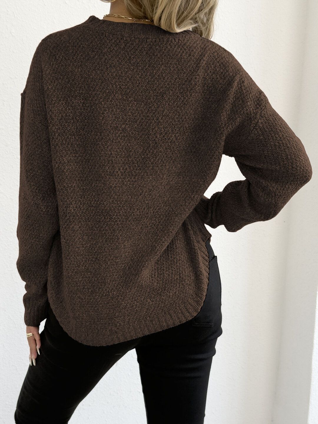 Women Pullover with Applique Detail