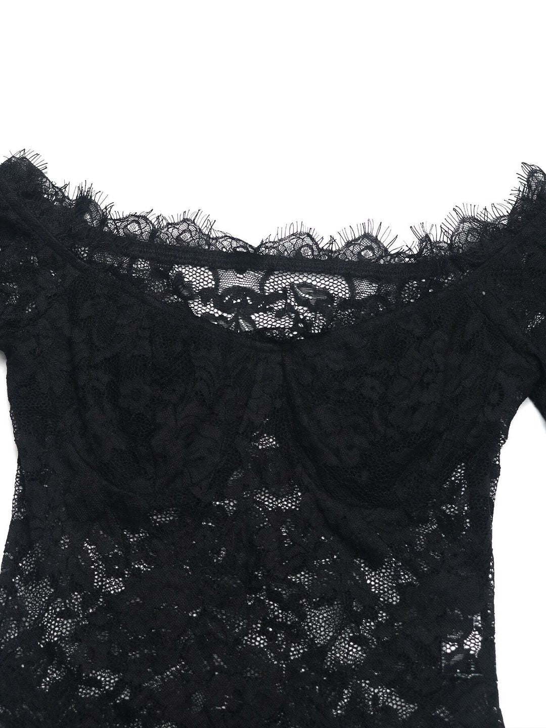Embellished One Shoulder Bodysuit