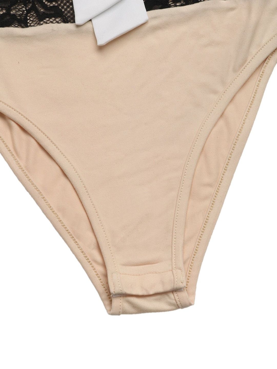 Self Design Strapless Bodysuit