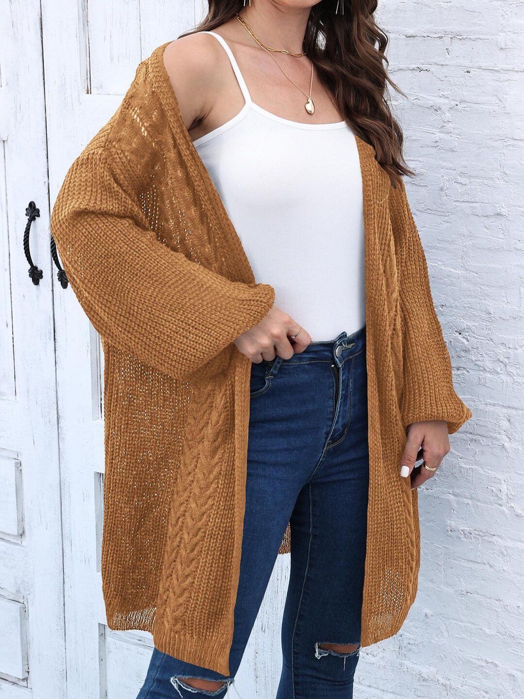 Women Longline Shrug