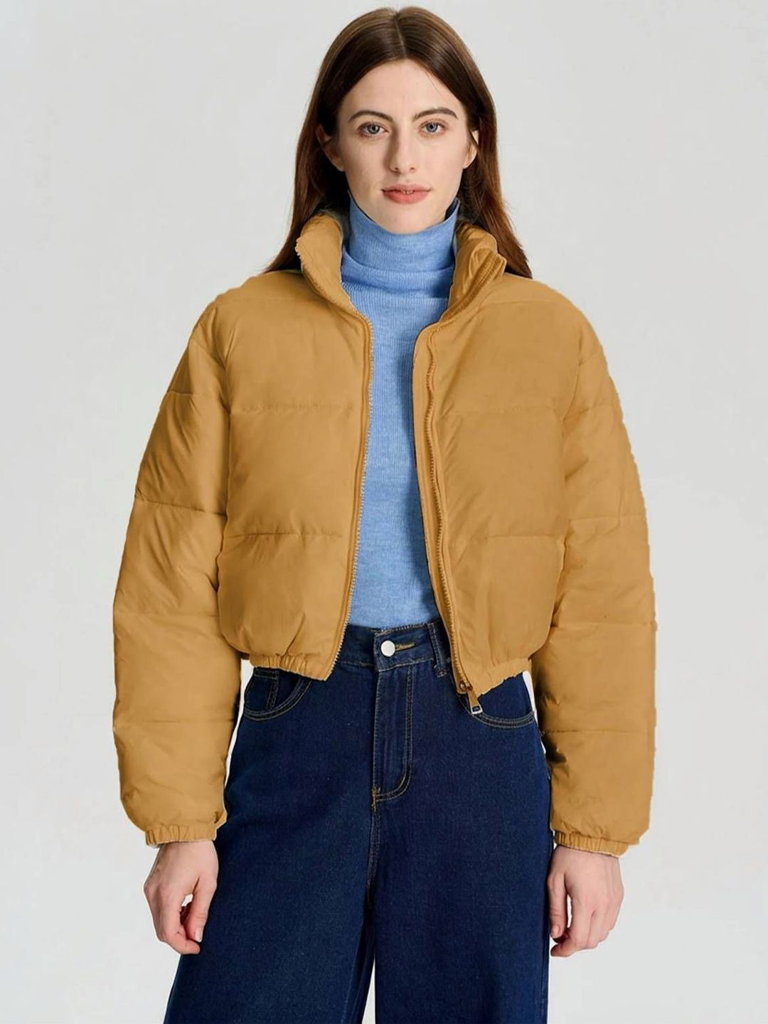 NOWI Women Lightweight Crop Puffer Jacket