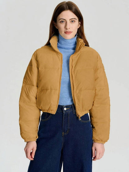 NOWI Women Lightweight Crop Puffer Jacket