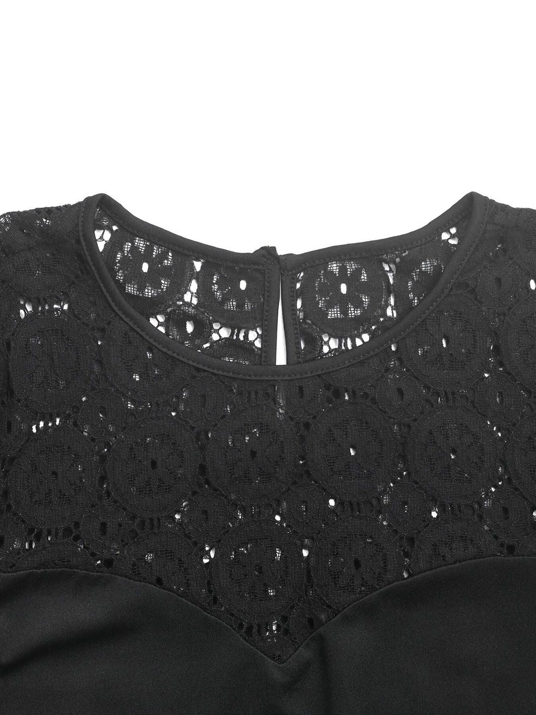 Self Design Round Neck Bodysuit