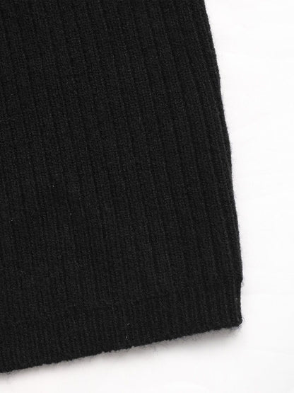 Women's Black Dress Synthetic