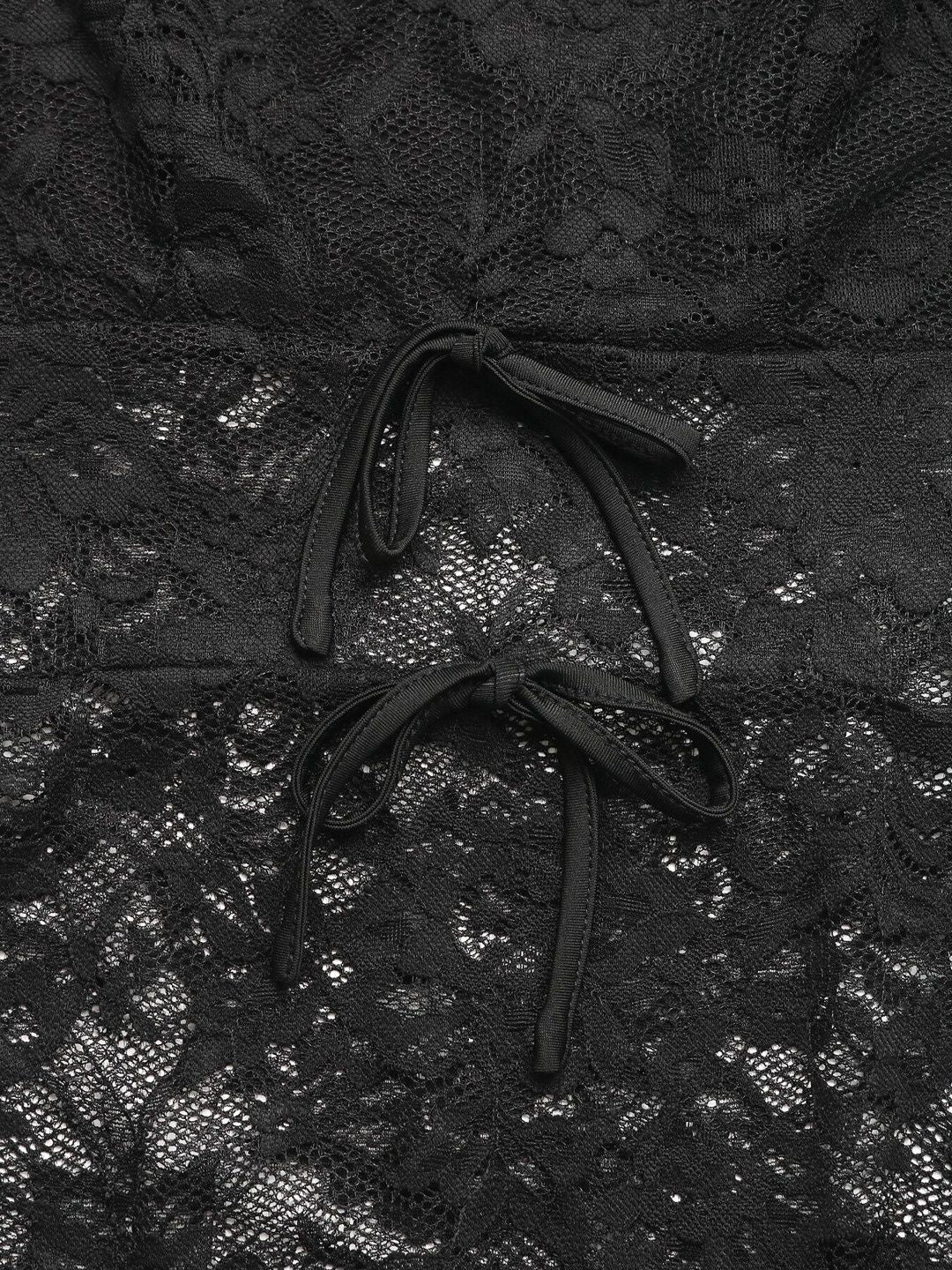Self Design V-Neck Bodysuit