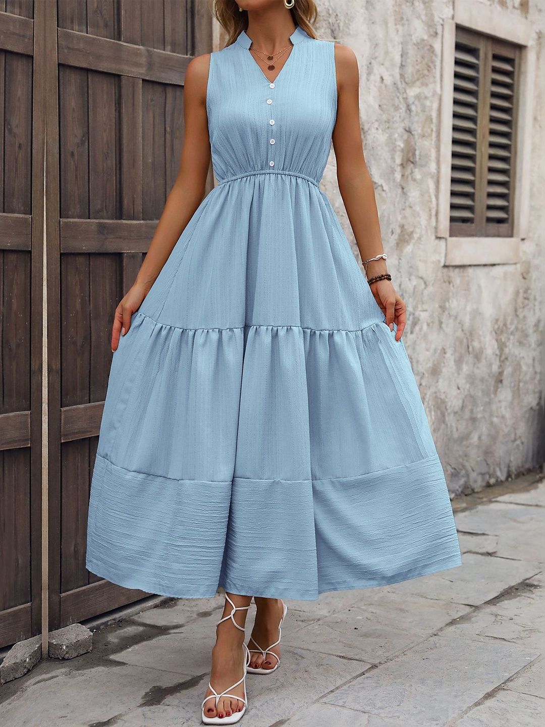 A-Line Midi Dress