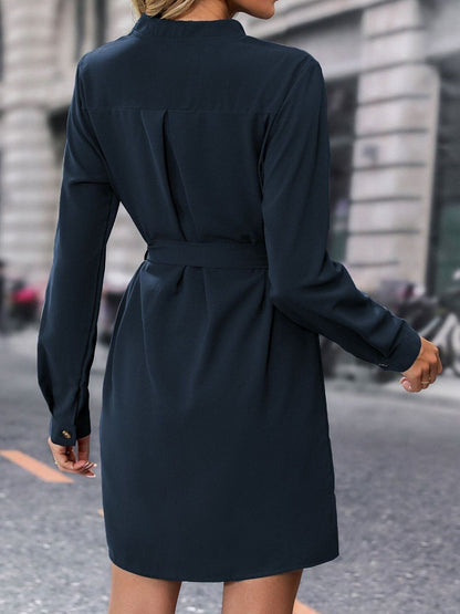 Women's Blue Nowi Shirt Dress
