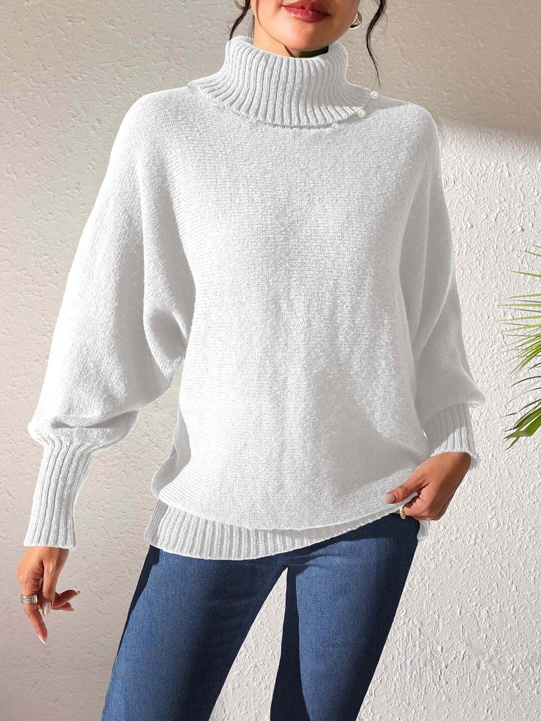 Women Pullover with Embellished Detail
