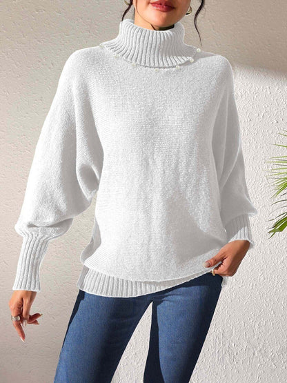 Women Pullover with Embellished Detail