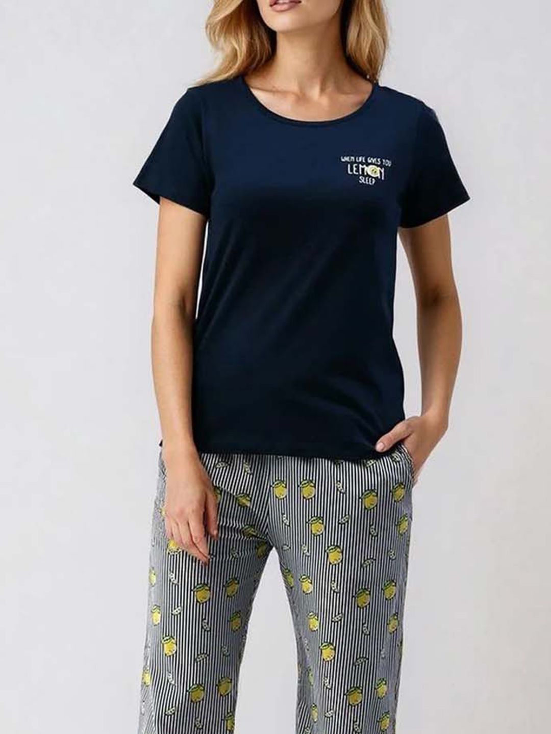 Women Printed Night suit