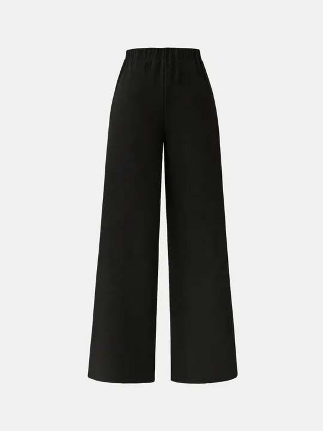 Striped Shirt with Solid Palazzos
