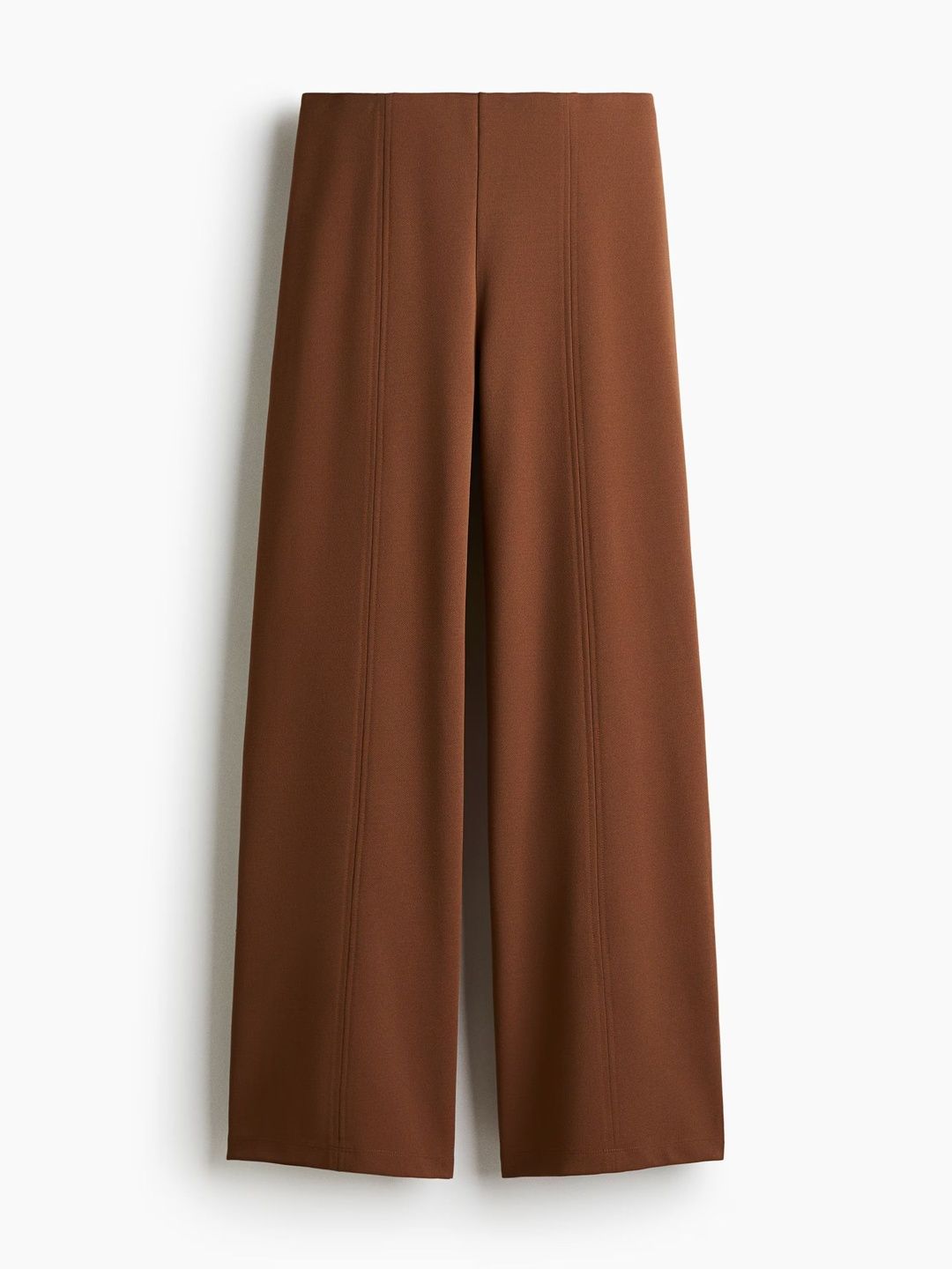 NOWI Women Straight Fit High-Rise Pleated Trousers