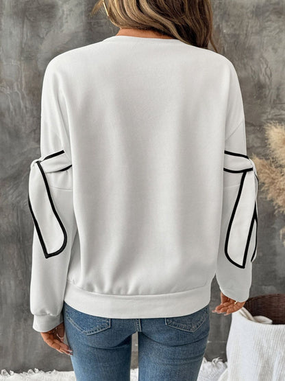 Women Colourblocked Sweatshirt