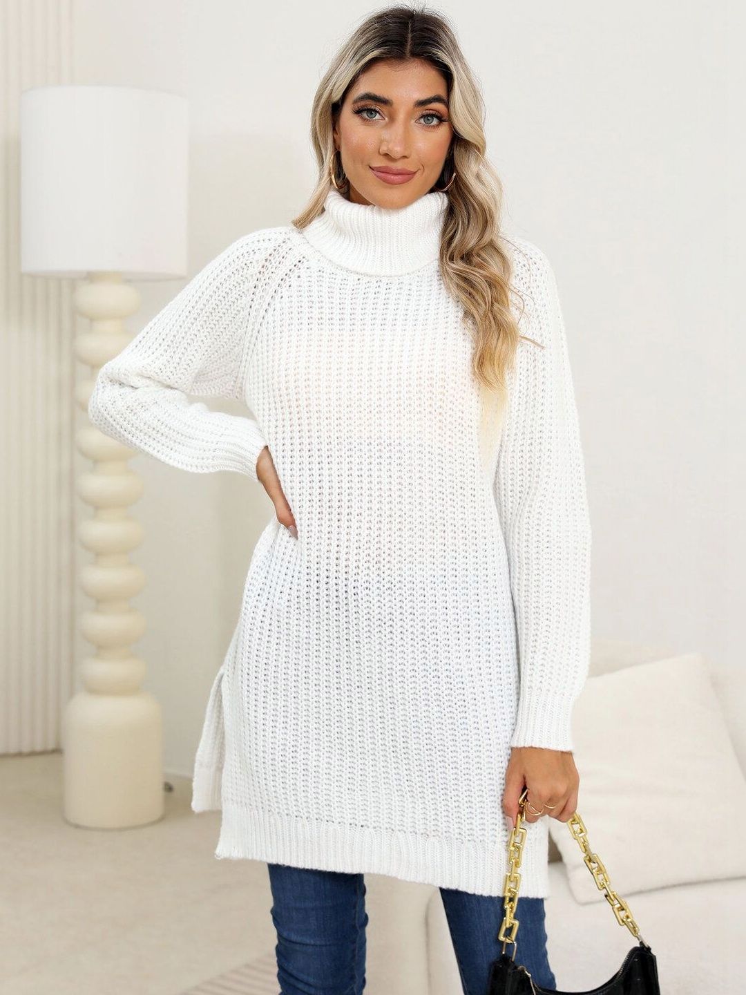 Women Longline Pullover