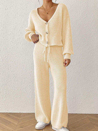 Women Ribbed Cardigan