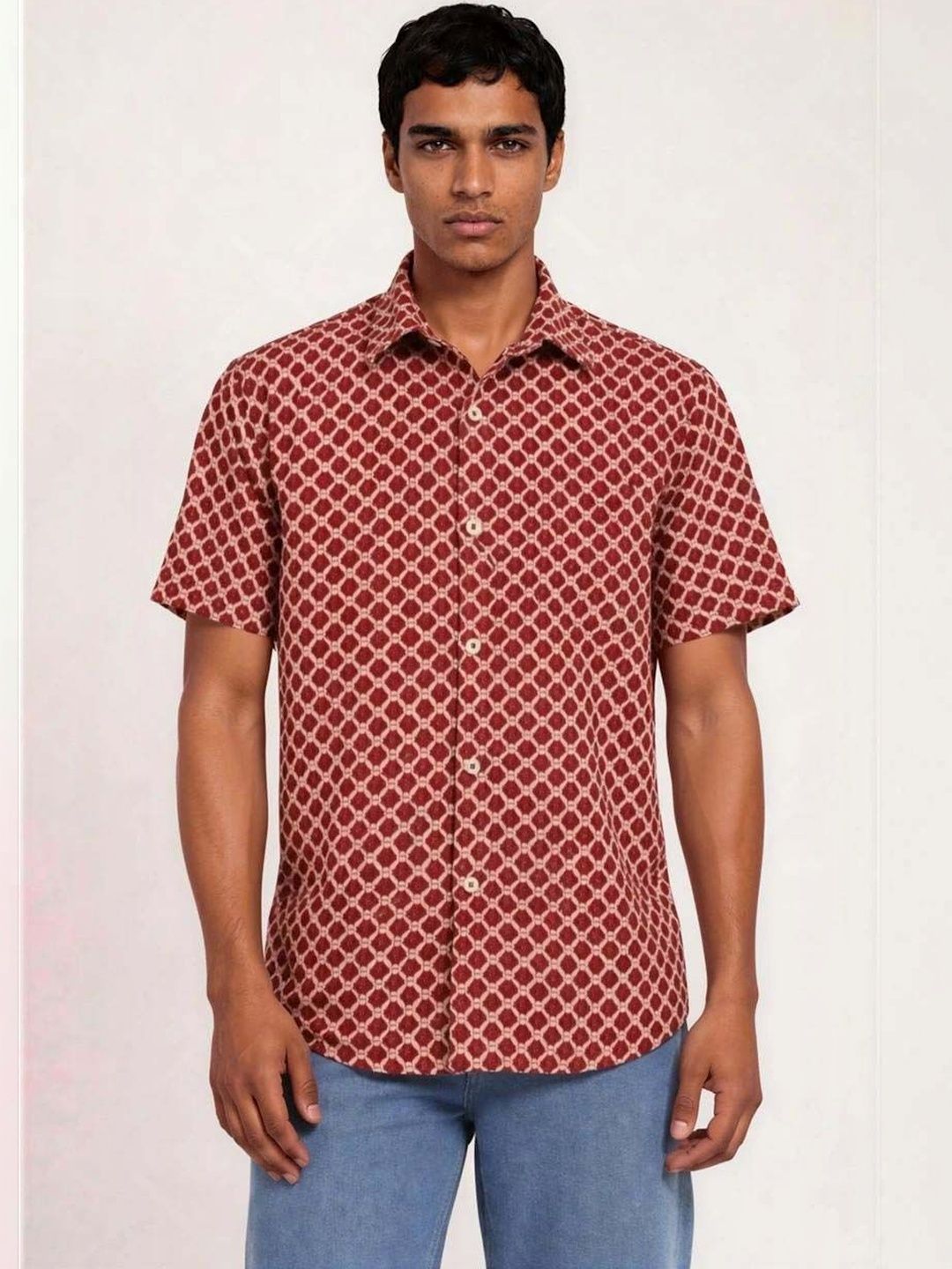Men Printed Casual Shirt