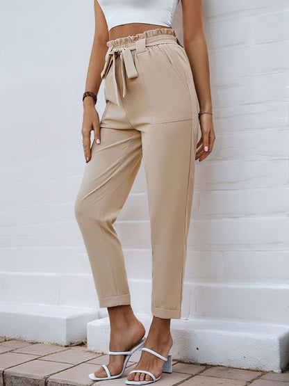 Women High-Rise Non Iron Trousers