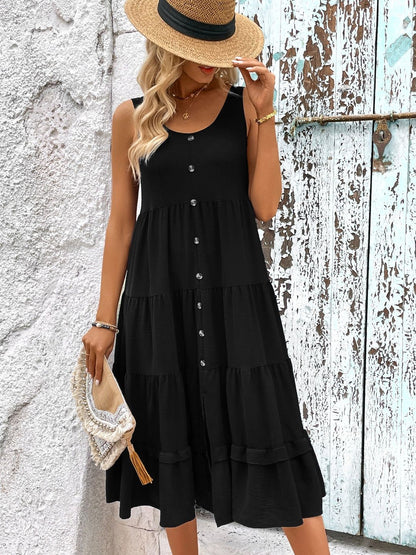 Fit & Flare Midi Dress