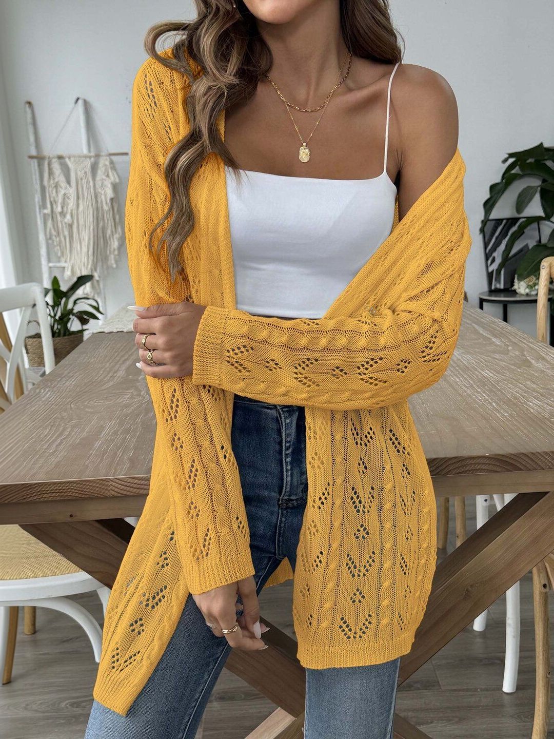 Women Longline Shrug