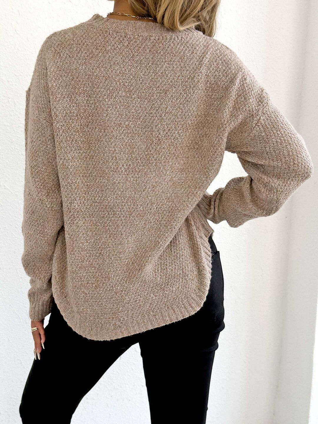 Women Pullover with Embroidered Detail
