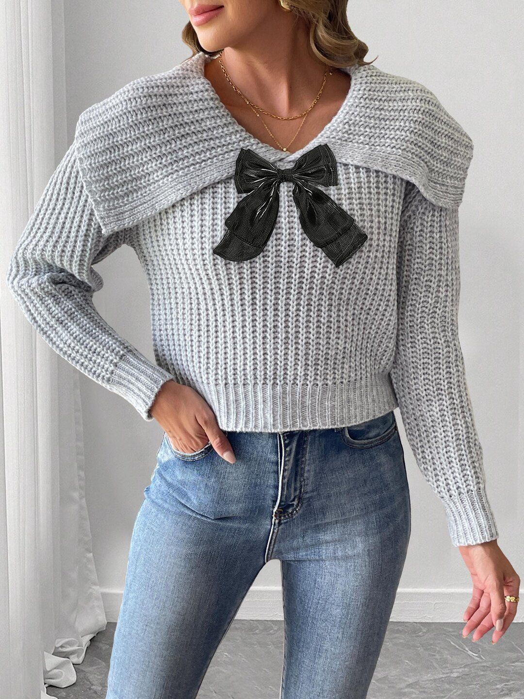 Women Ribbed Pullover