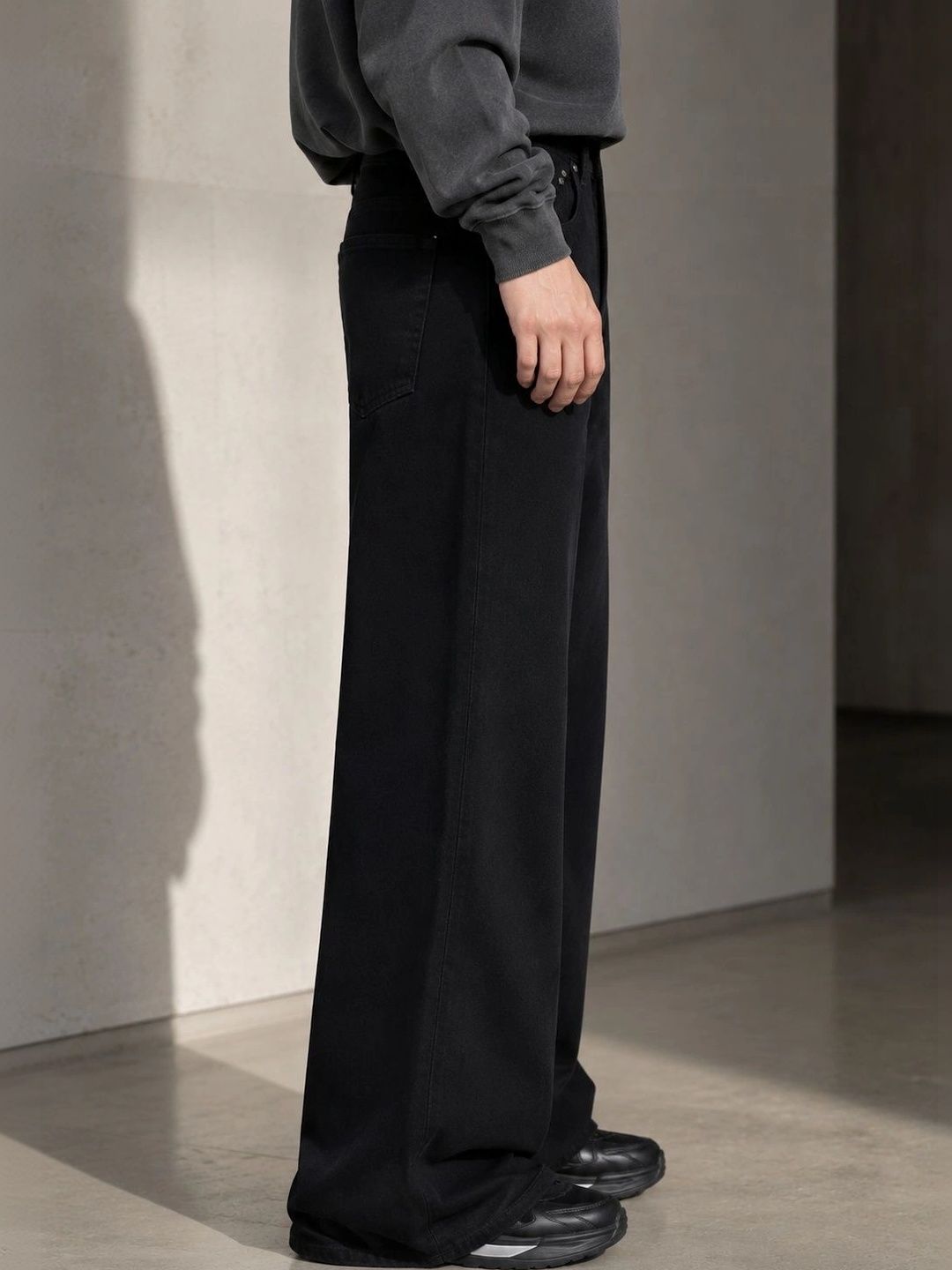 Men Bootcut High-Rise Jeans
