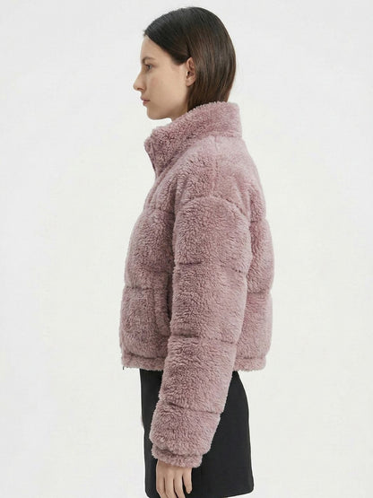 NOWI Women Crop Puffer Jacket