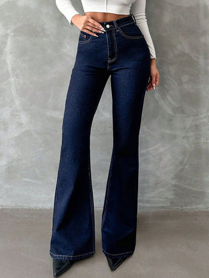 Women straight fit High-Rise Stretchable Jeans