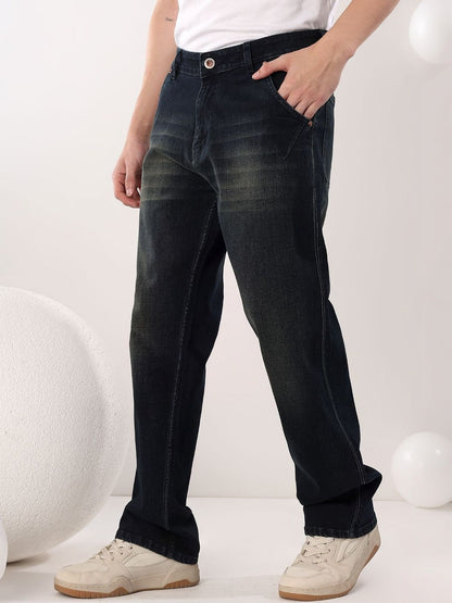 Men Regular Fit Mid-Rise Jeans