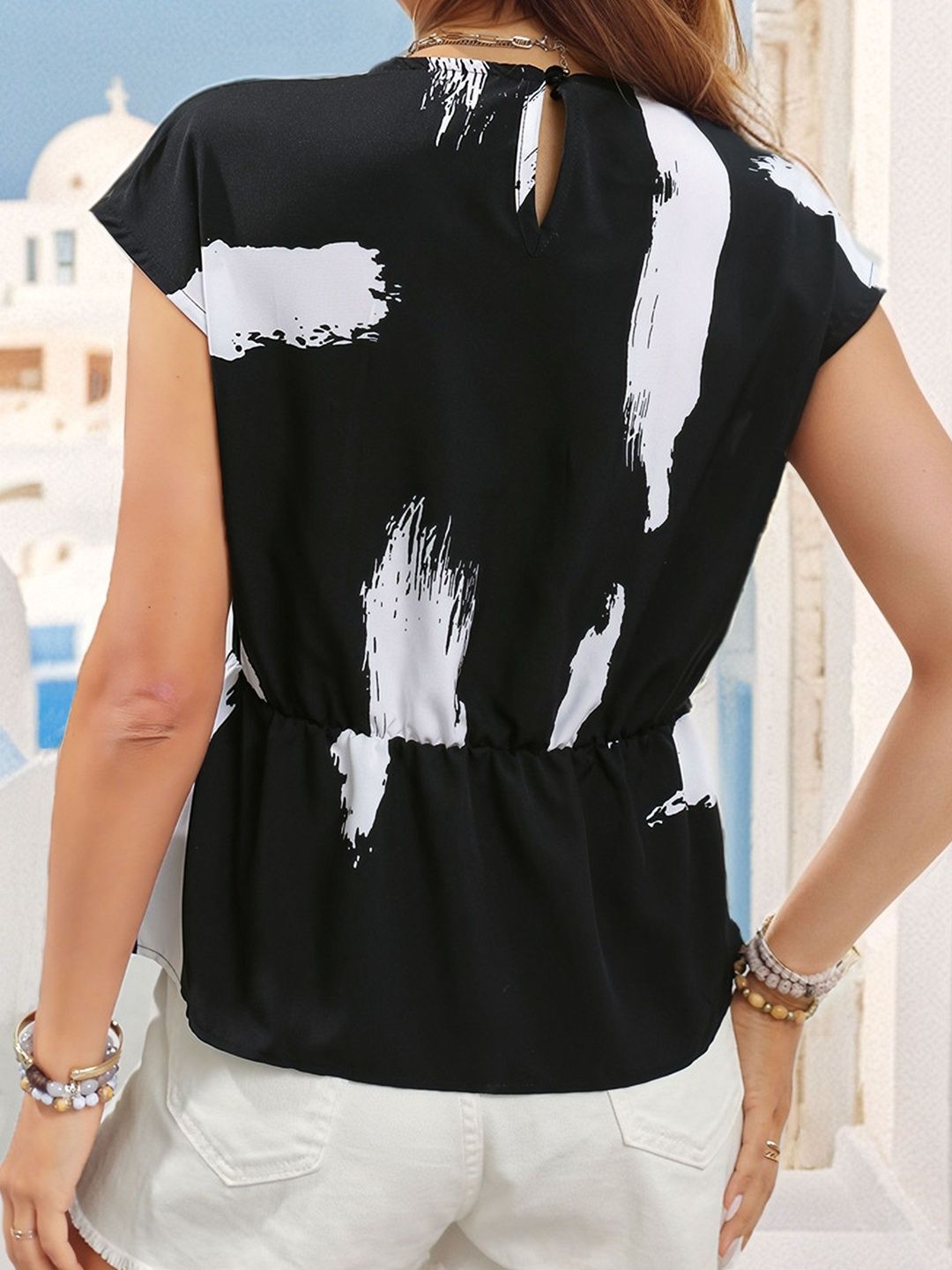 Print Cotton Top