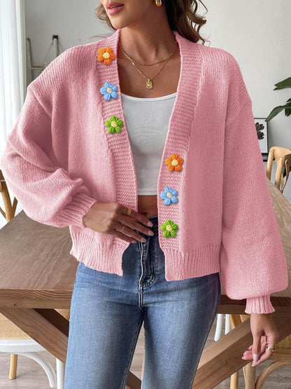 Women Cardigan with Embellished Detail