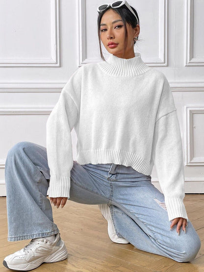Women Crop Pullover