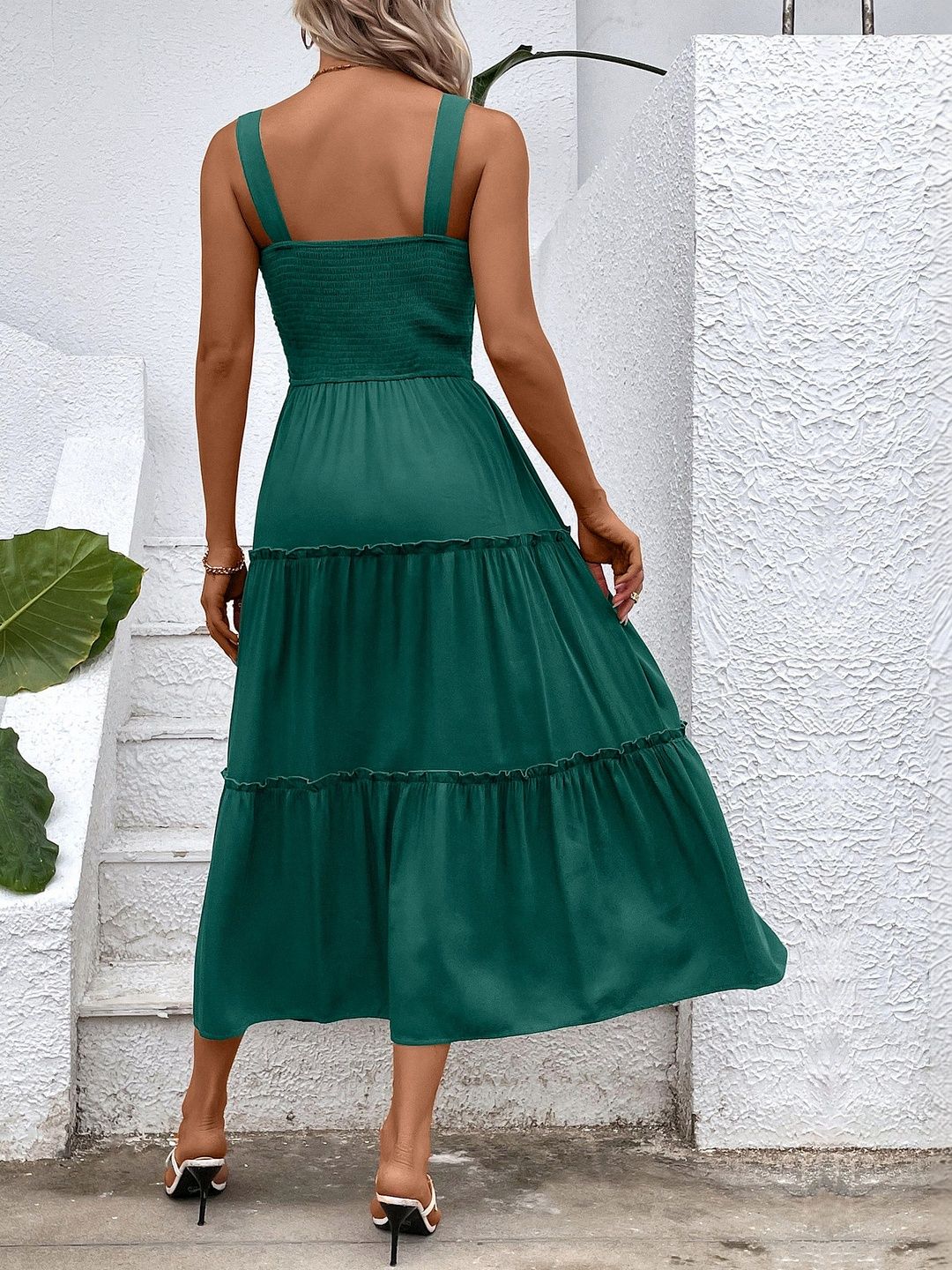 A-Line Midi Dress