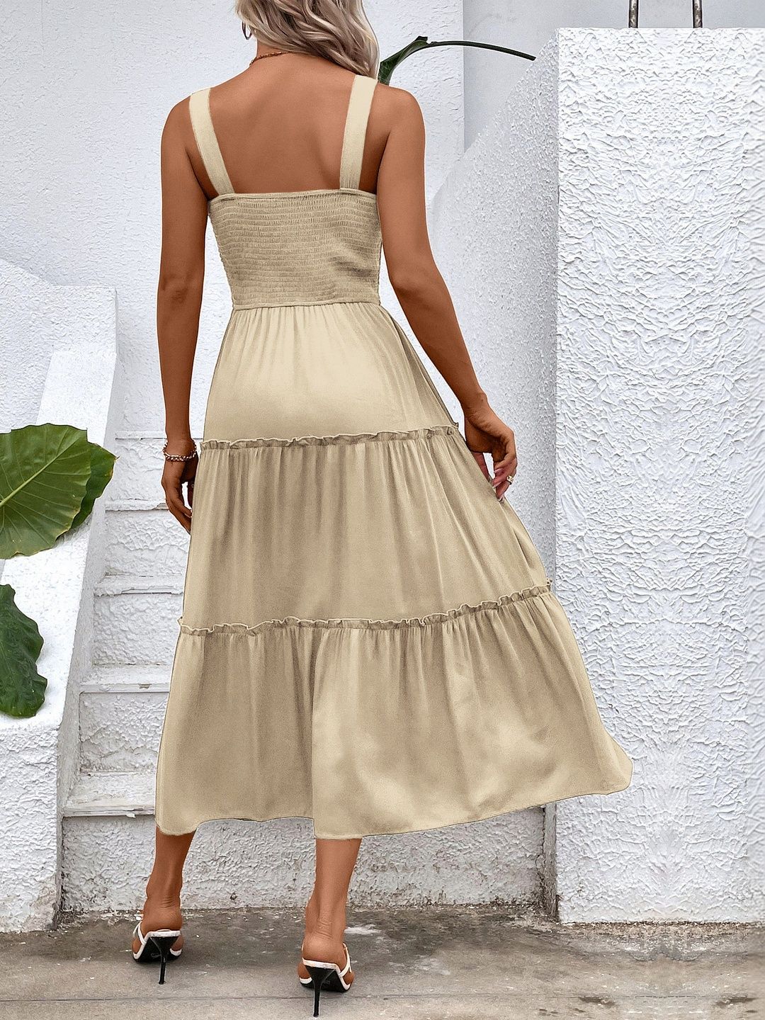 A-Line Midi Dress