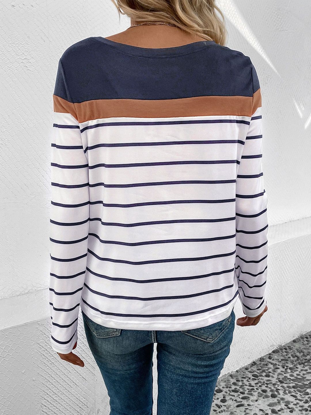 Women Striped T-shirt