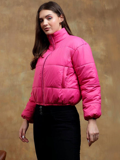 NOWI Women Lightweight Crop Puffer Jacket