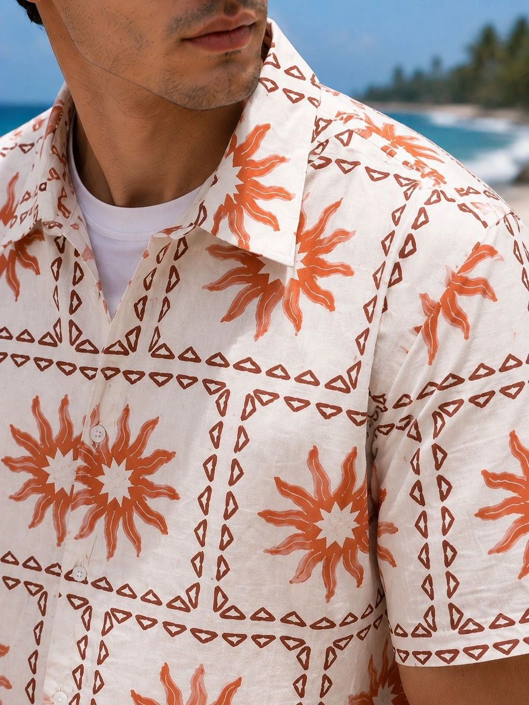 Men Printed Casual Shirt