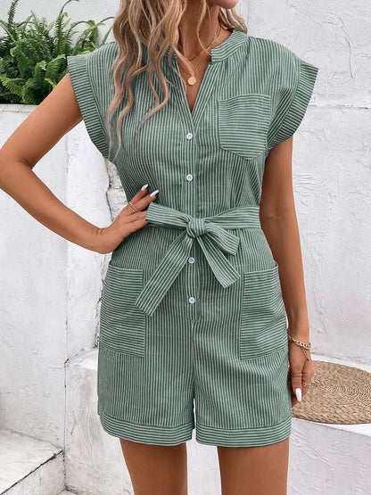 Striped Jumpsuit
