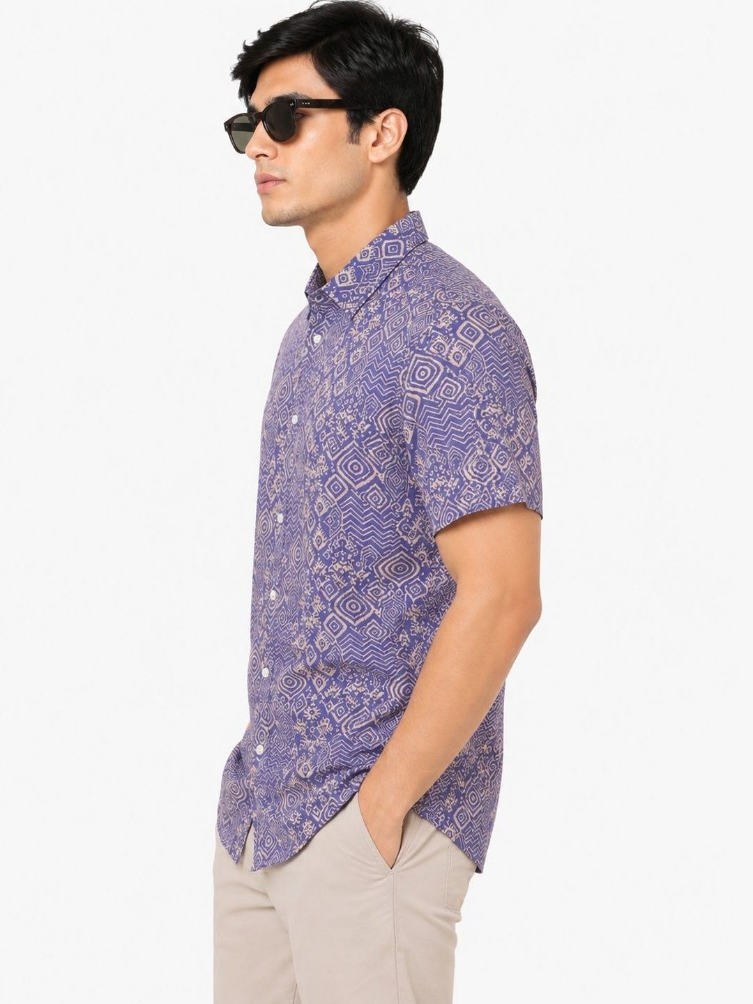 Men Comfort Printed Casual Shirt