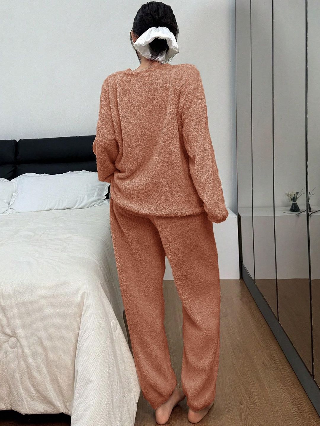 NOWI Round Neck Sweatshirt & Trousers Co-Ords