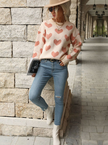 Women's Nowi Women Printed Pullover Blend Regular Fit