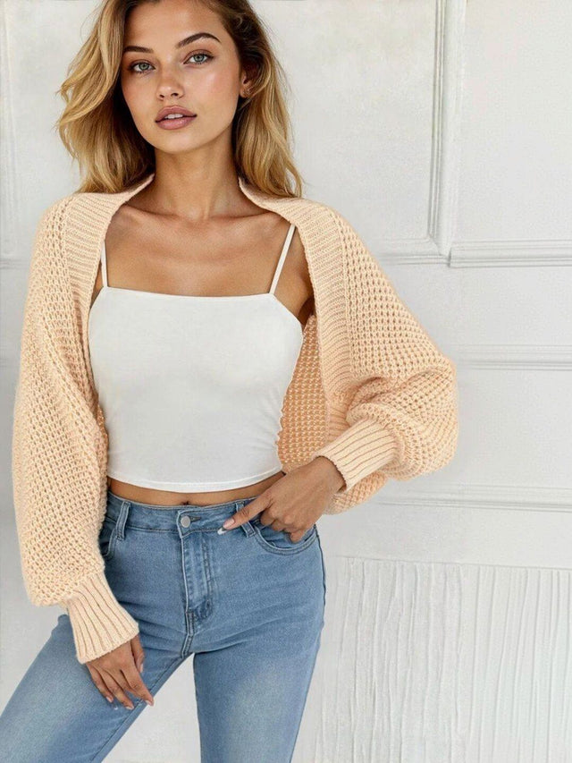 Crop in Pink acrylic - Nowi Korean Fashion