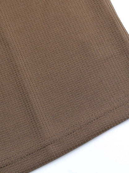 Women Colourblocked Henley Neck T-shirt