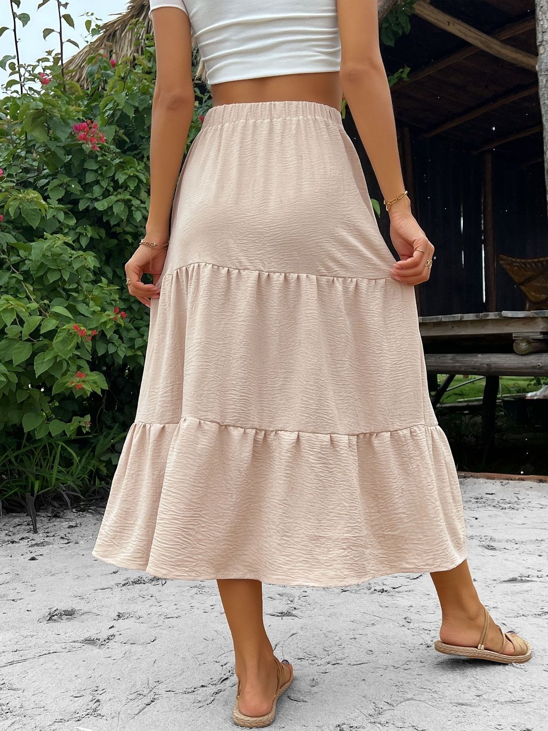 Off-Shoulder Top & Skirt Co-Ords