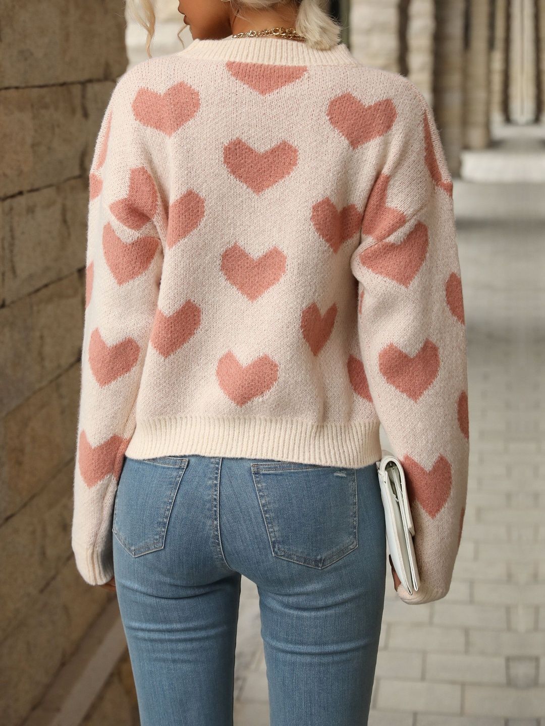 Women's Nowi Women Printed Pullover Blend Regular Fit