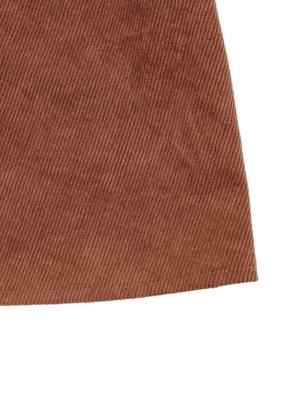 Women's Brown Fit & Flare Midi Dress Blend Printed