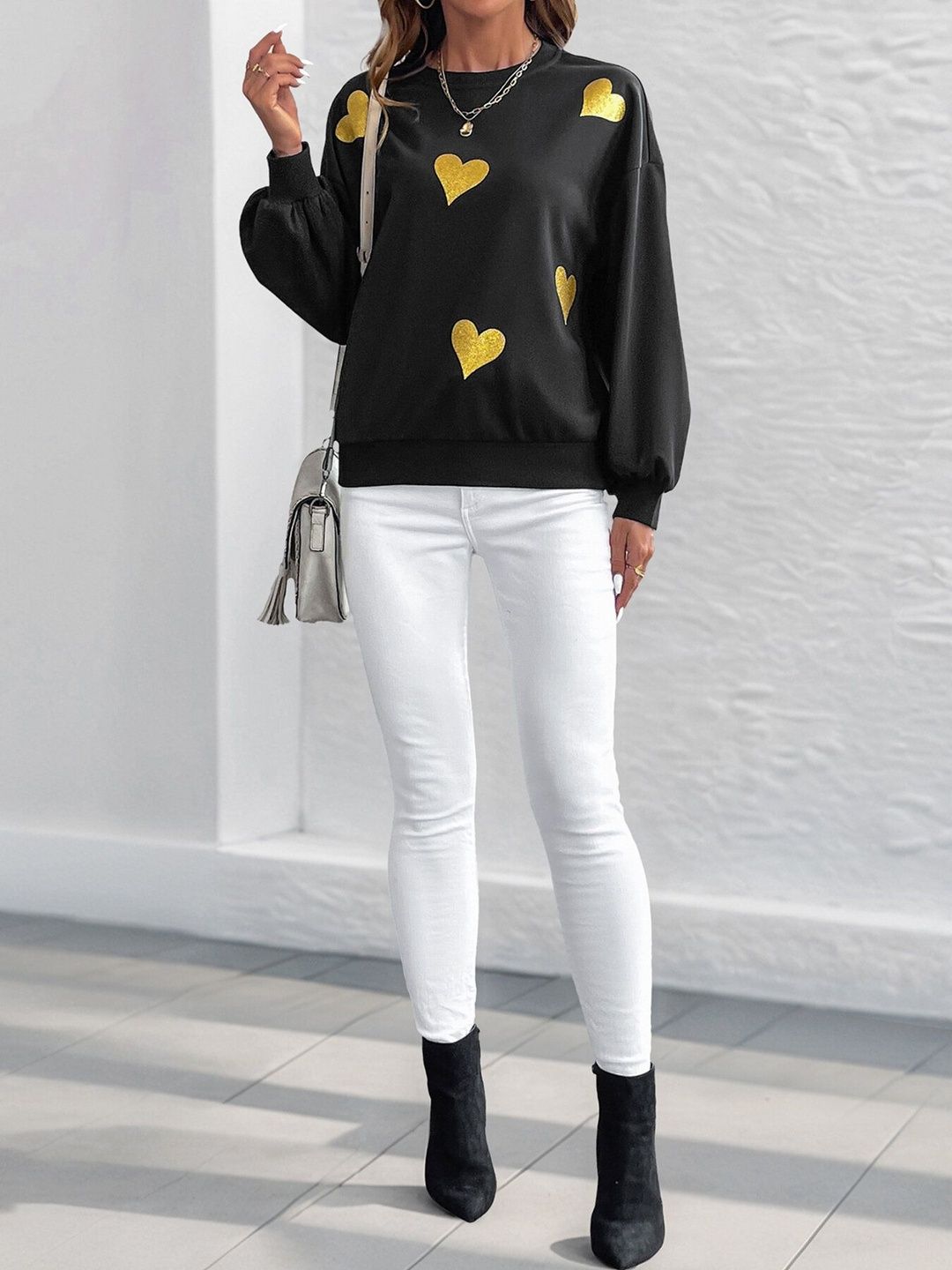 Women Printed Sweatshirt
