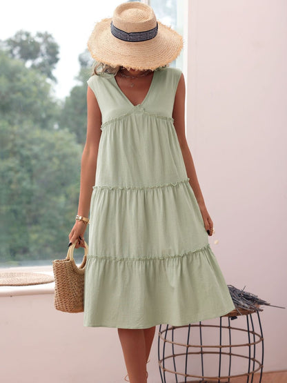 A-Line Midi Dress